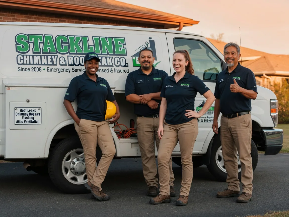 Chimney flashing repair company in Willow City, ND